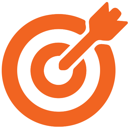 Ícono misión de la empresa